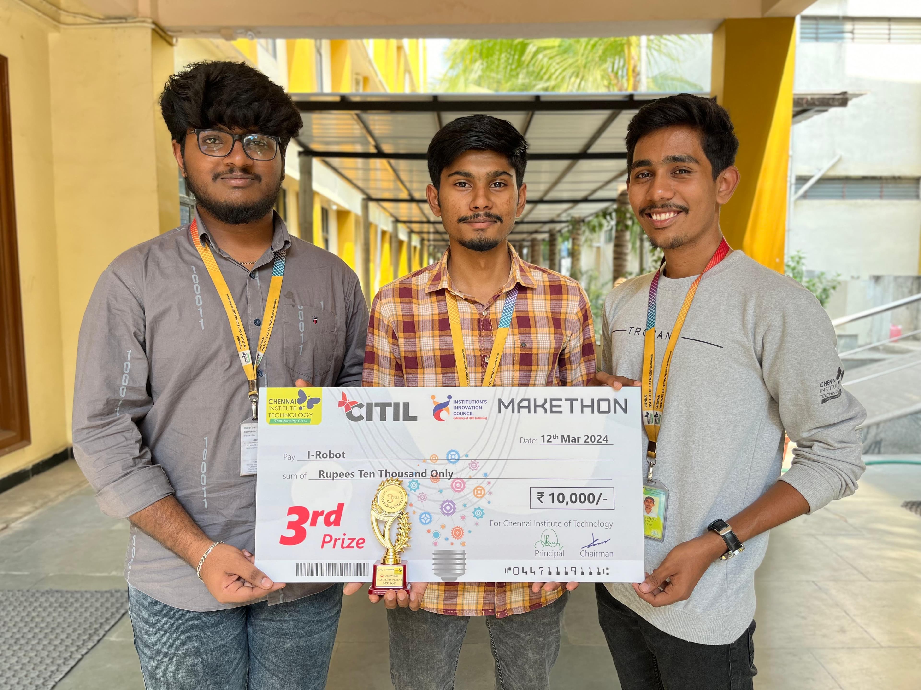 3rd Prize Winner - MAKETHON